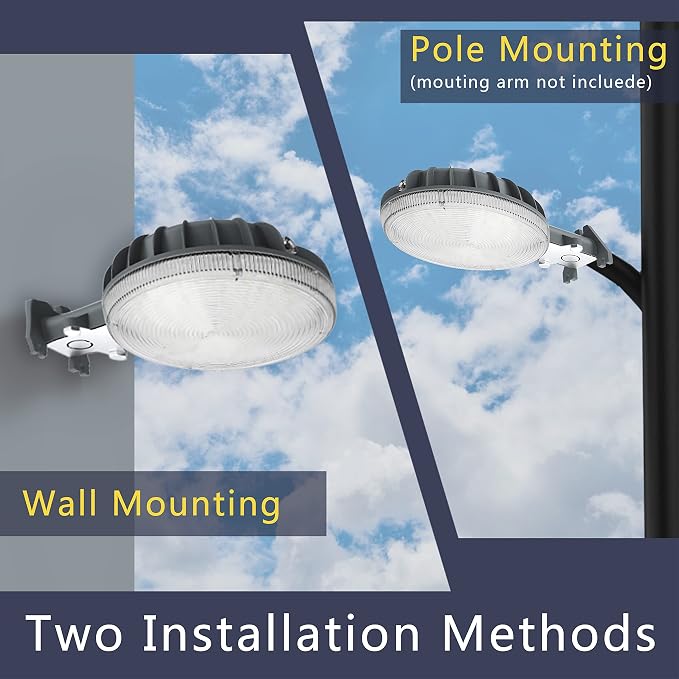 Owleye 6000LM Dusk to Dawn Outdoor Lighting LED Barn Light Security Lights - Image 8