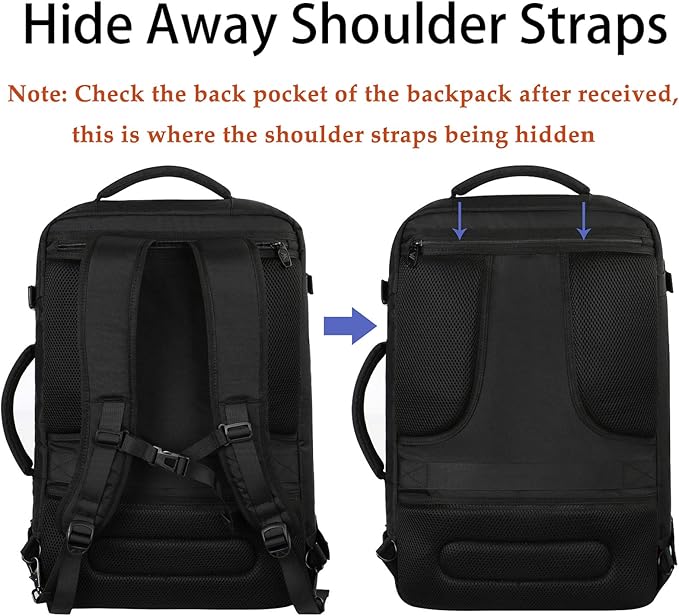 MATEIN 45L Travel Backpack, Large Carry on Backpack - Image 6