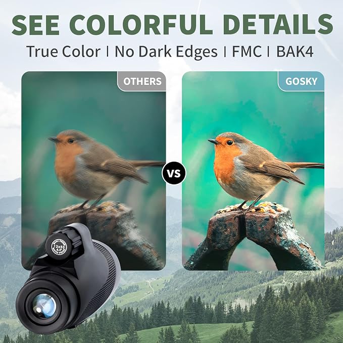 Gosky Titan 12X50 Monocular Telescope - Image 3