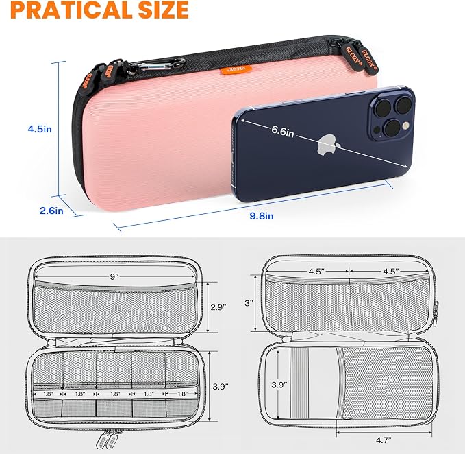 Double-Layer Hard Carrying Case - Image 3