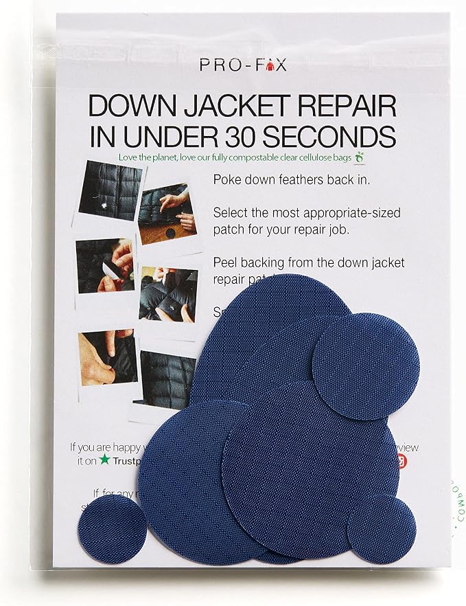 Self-Adhesive Waterproof Repair Patch Kit by DownJacketRepair