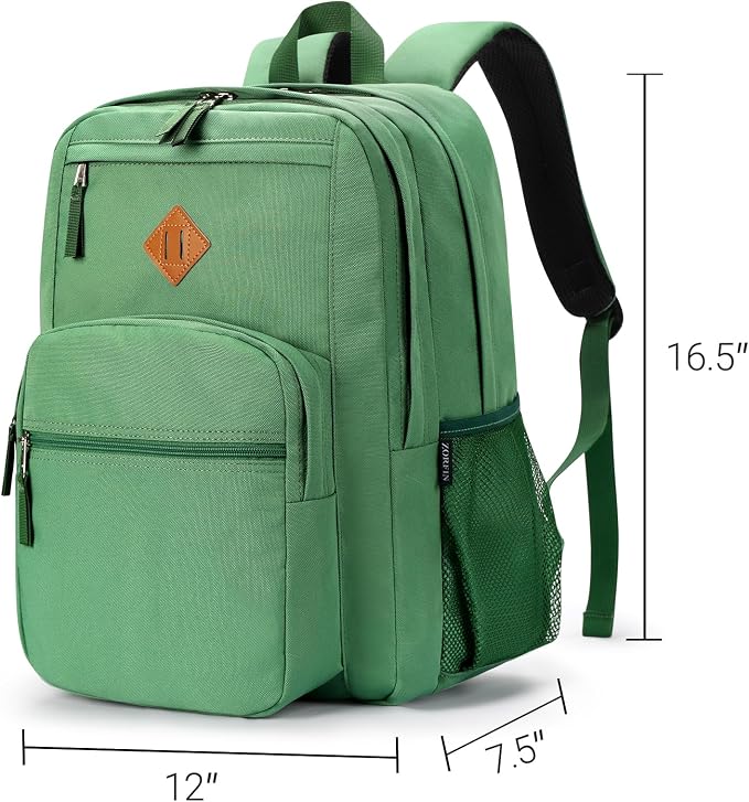 ZORFIN 26L Backpack for College, and Travel: Water Resistant Bookbag - Image 3