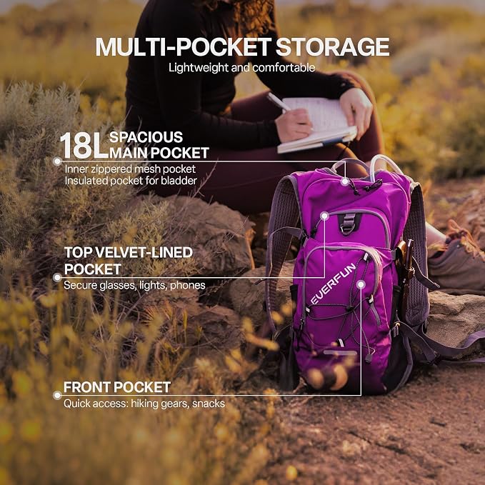 Everfun Hydration Backpack 18L - Image 2