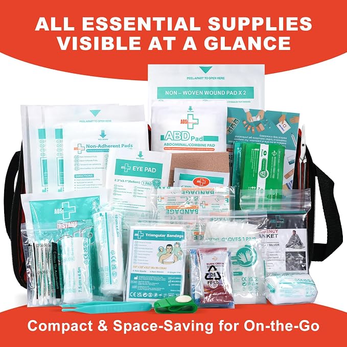 General Medi First Aid Kit, 250 Piece Small First Aid Kit - Image 5