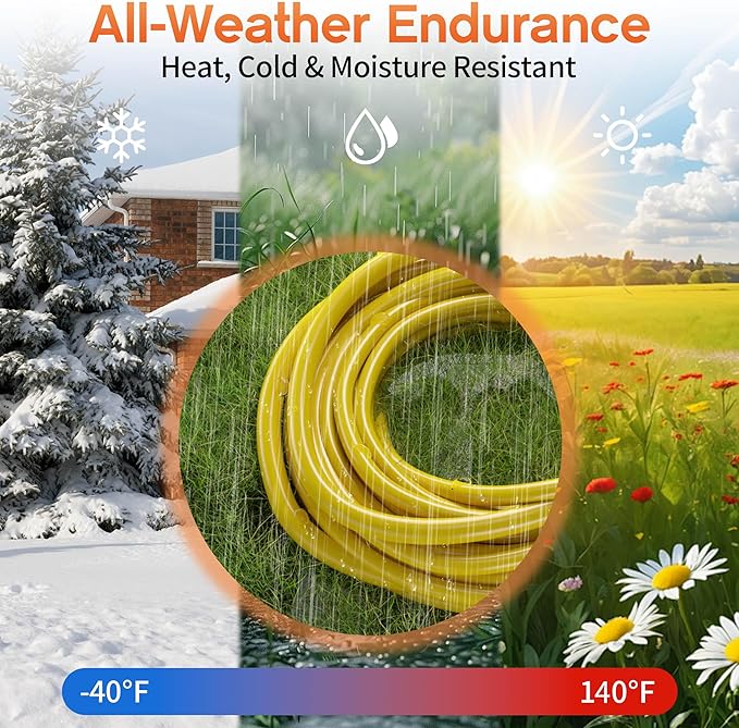 2 ft 12 Gauge Heavy Duty 3 Outlet Extension Cord Splitter - Image 6