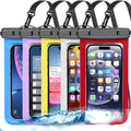 Famoby Up to 8.3" 5 Pack Multicolor Universal Waterproof Phone Pouch, Phone by Famoby
