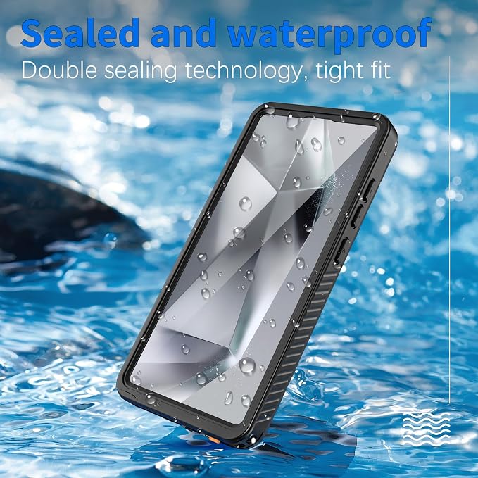 for Samsung Galaxy S25 Ultra Case, IP68 Waterproof Dustproof Case, Full Body - Image 2