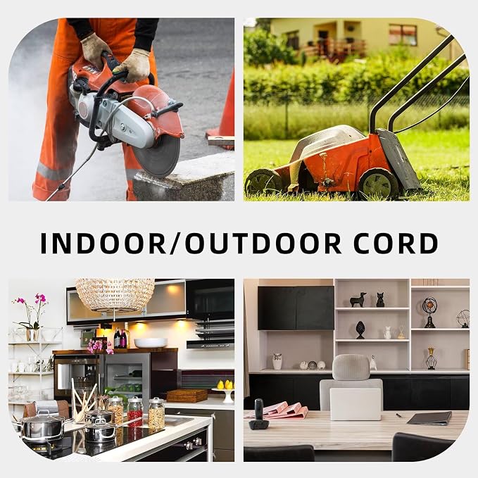 25ft Outdoor Extension Cord for Christmas Decorations - Image 7