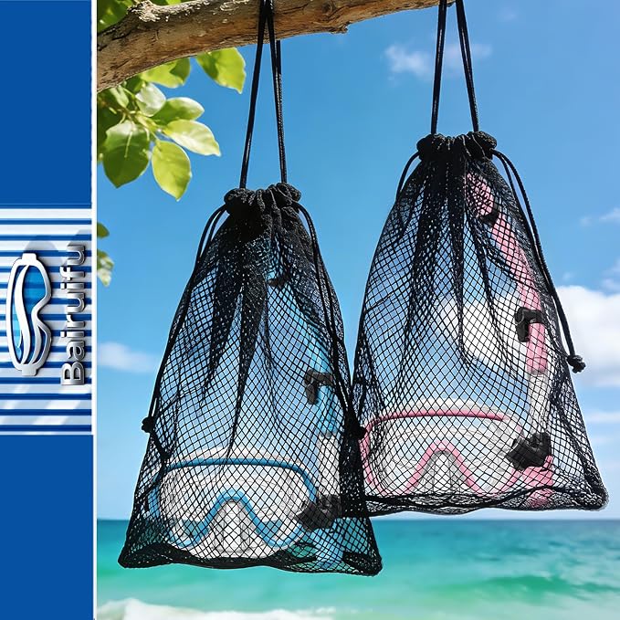 Bairuifu 2-Pack Snorkel Gear for Adults | Enhanced Anti-Fog & Anti-Leak - Image 8