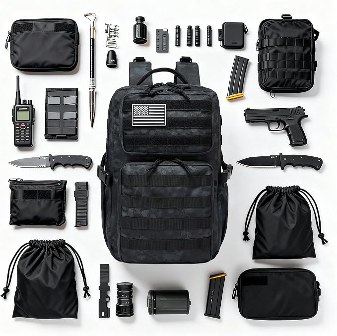 Wotony Military Tactical Backpack - Image 4