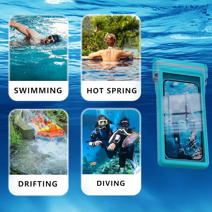 GOLDJU Waterproof Phone Pouch, 7.0 inch Waterproof Phone Case - Image 7