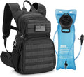 CVLIFE Hydration Backpack with 3L TPU Tactical Water Bladder, 22L Hiking by CVLIFE
