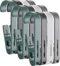 Multipurpose Hook Clips, Strong Large Plastic Clothes Clip Hanger, S Hooks by KooNiosio