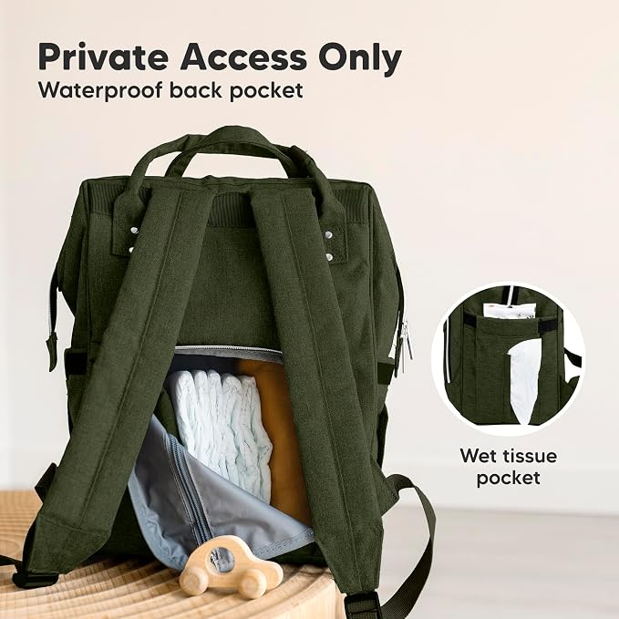 KeaBabies Baby Diaper Bag Backpack - Image 5