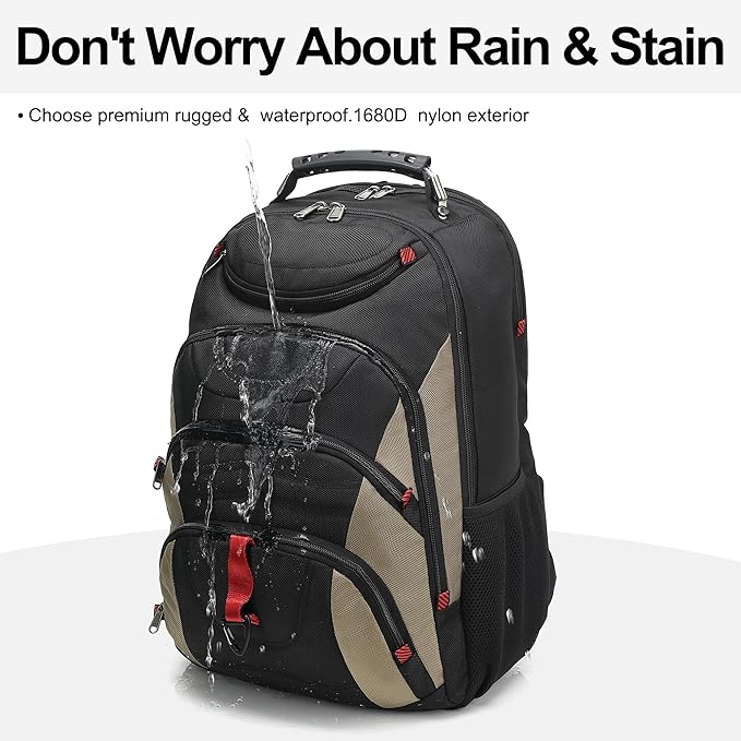 Boavan Laptop Backpack for men, 17.3 inch Laptop Bag - Image 6