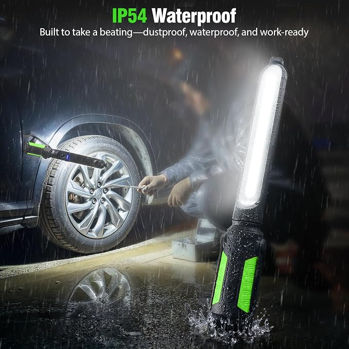 SYLSTAR Work Light for Mechanic, 2400LM LED, 4400mAh Rechargeable, Underhood - Image 8