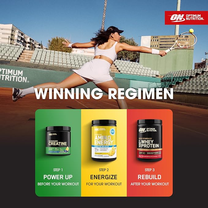 Optimum Nutrition Amino Energy Powder Plus Focus, - Image 9