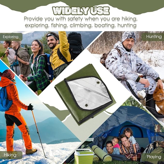 Kingdder 1 Pcs Heavy Duty Emergency Blankets - Image 7