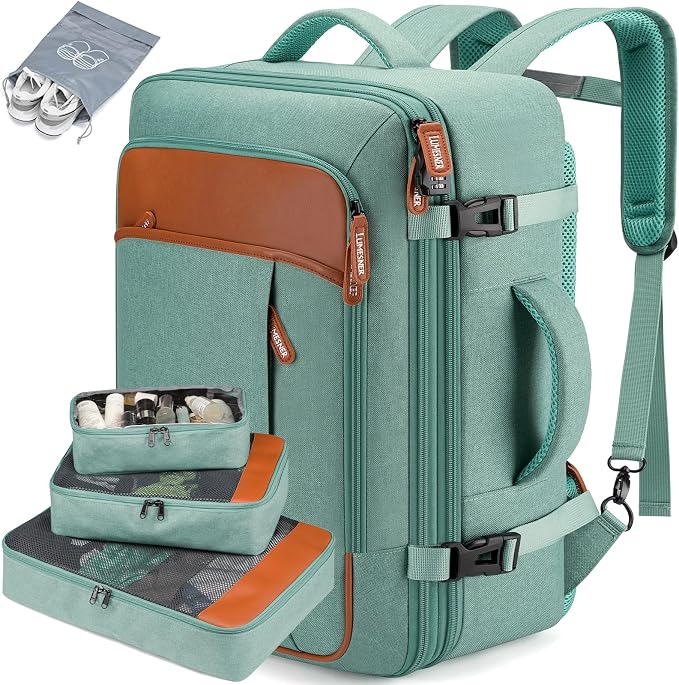 Lumesner Carry on Travel Backpacks, Extra Large 40L Flight Approved Bag by Lumesner