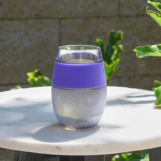 Host Cooling Cup Set of 1 Plastic Double Wall Insulated Freezable Drink - Image 8