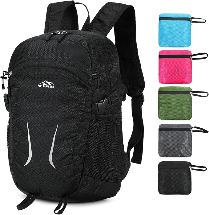 Small Hiking Backpack 35L Travel Lightweight Hiking Packable Daypack by SFIUYDS