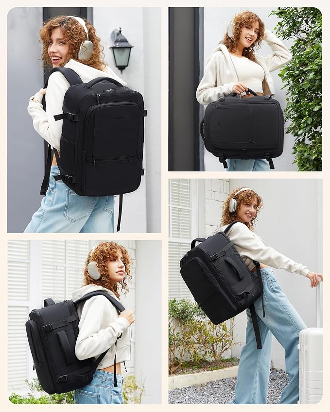 LOVEVOOK Travel Backpack for Women & Men, 40L Large Carry On Backpack Airline - Image 6
