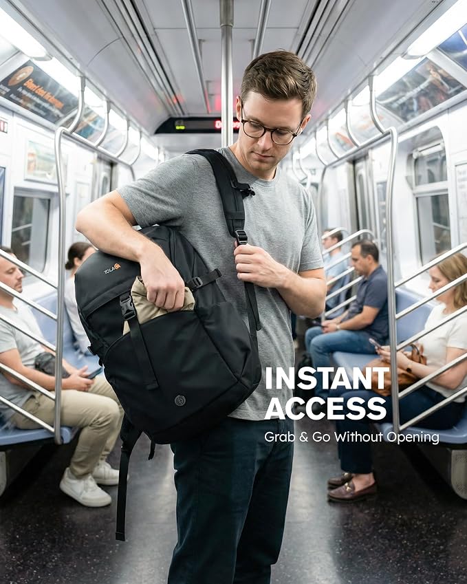 Tolaccea Daypack Backpacks Carry On 30L, Travel Backpack - Image 12