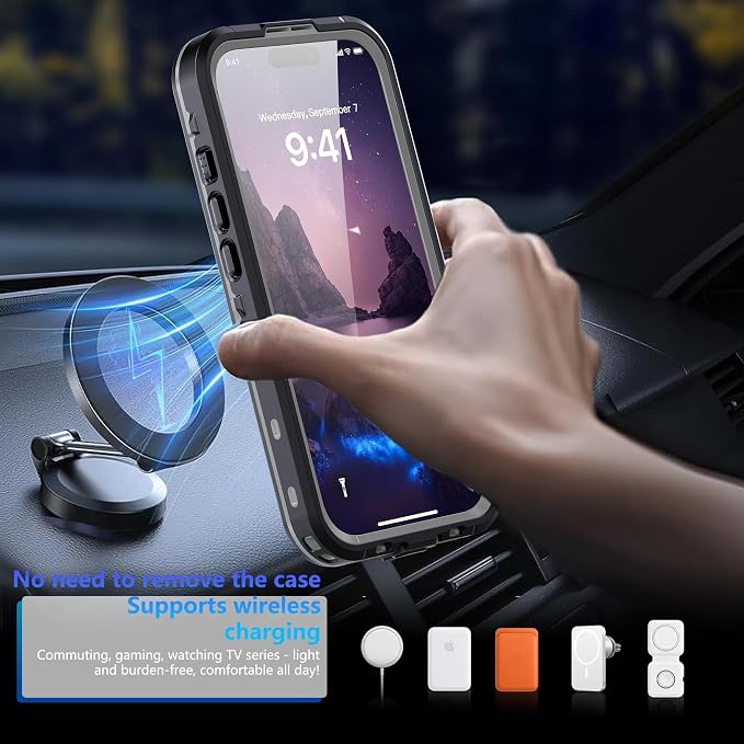 Waterproof Case for iPhone 17 – IP68 Submersible Shield - Image 2