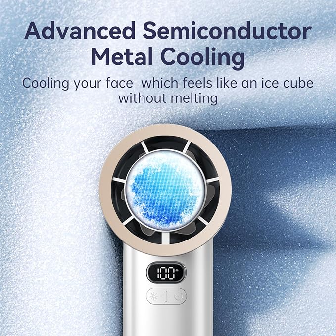 MUXNW Portable Fan for Travel Mini: Pocket Small Handheld Hand Held - Image 3
