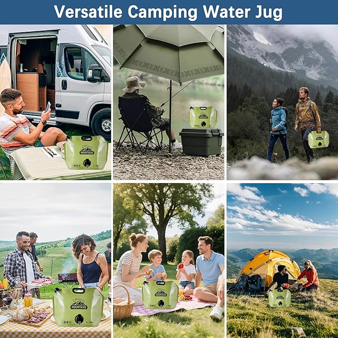 Water Jug Camping 2.1 Gallon Collapsible - Image 7
