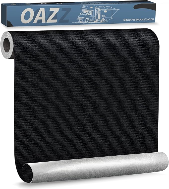 OAZ 16 x 79 inch Canvas Repair Patches Canvas Fabric Patch Self-Adhesive Fabric by OAZ