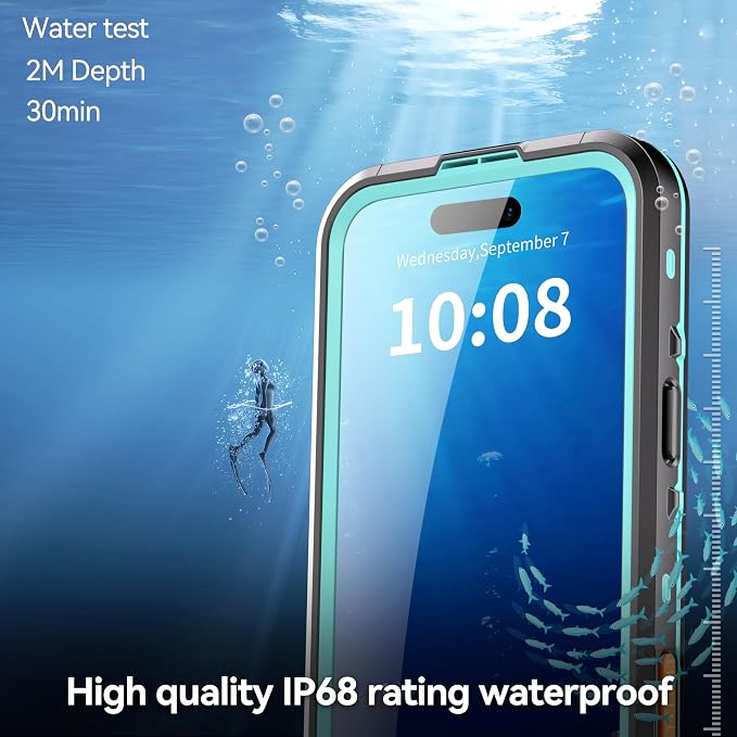 Compatible for iPhone 17 Air Case 6.5" Waterproof 【Compatible - Image 2