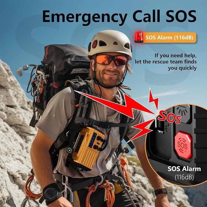 NOAA Weather Radio AM/FM/Shortwave, 5 Way Powered Emergency Radio - Image 9