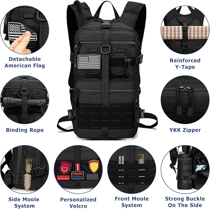 1050D Tactical Hydration Backpack - Image 2