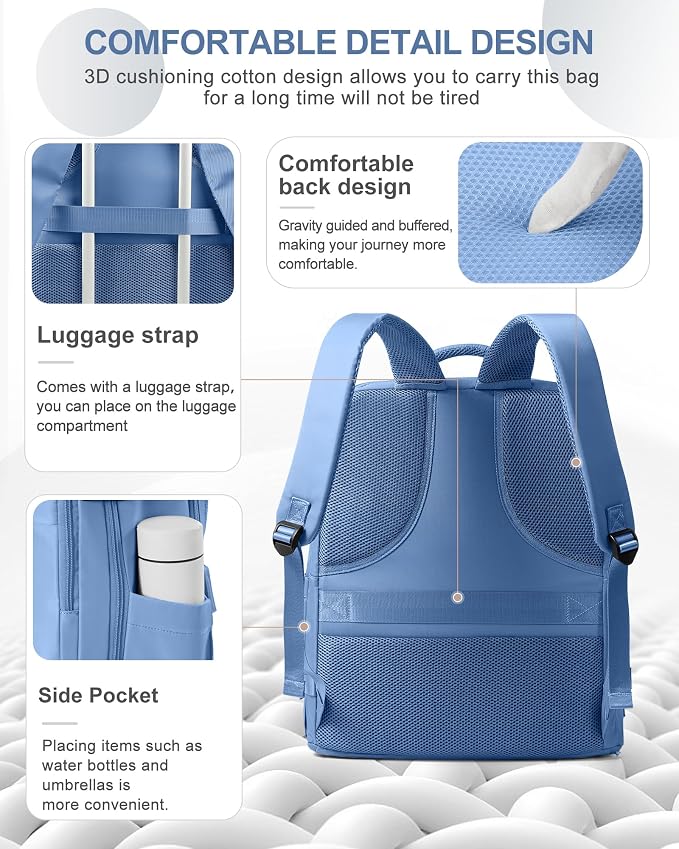 coowoz Large Travel Backpack Carry On - Image 5