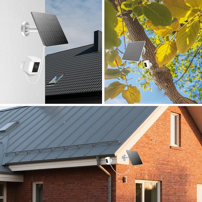FlexSolar 6W Solar Panel for Security Cameras, IP67 Waterproof - Image 7