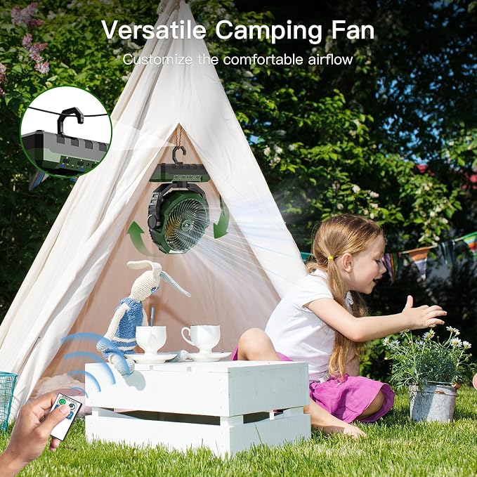 FRIZCOL 3-in-1 Camping Fan - Image 5
