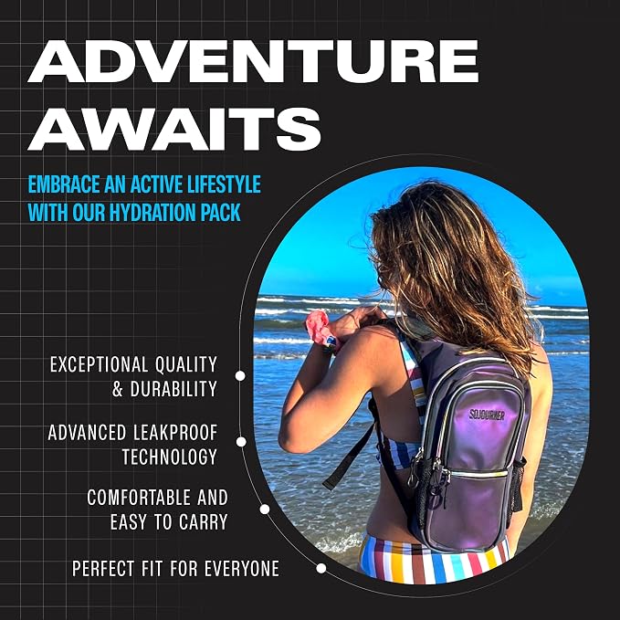 Sojourner Hydration Pack, Hydration Backpack - Image 7