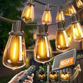 addlon 102FT Solar String Lights Outdoor by addlon