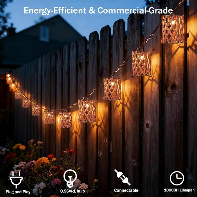 Decorative String Lights Plug in - Image 4