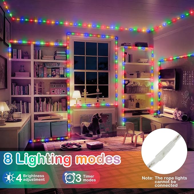 KNONEW 164FT 1000LED Rope Lights - Image 4