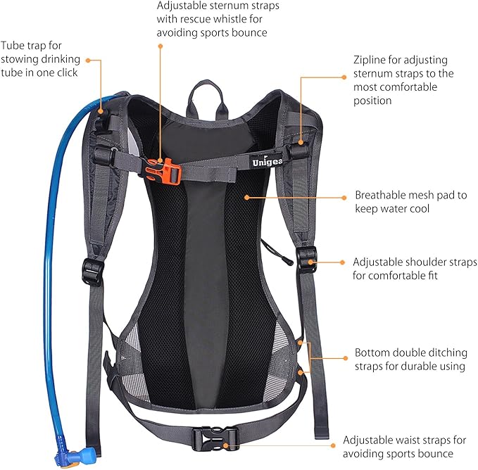 Unigear Hydration Pack Backpack - Image 3