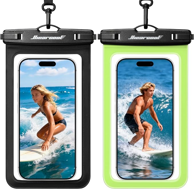 Hiearcool Waterproof Phone Pouch, Waterproof Phone Case by Hiearcool