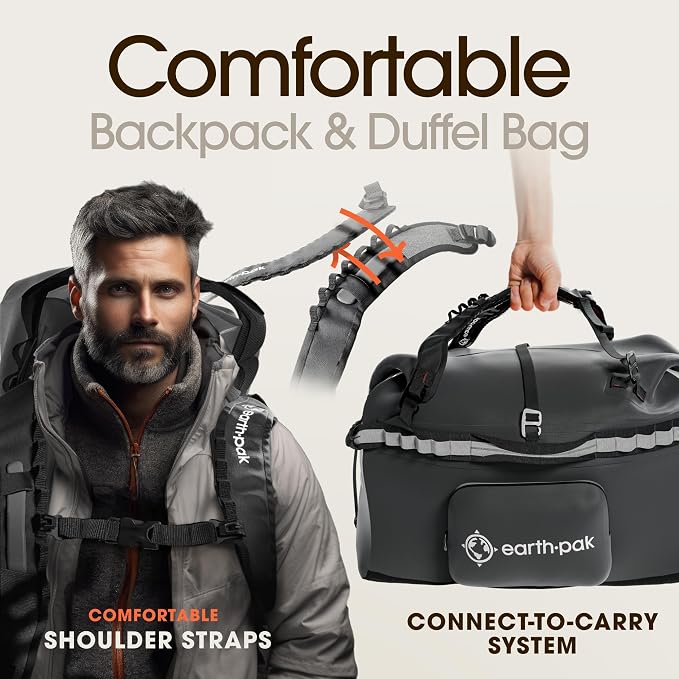 Earth Pak Waterproof Duffel Bag - Image 3