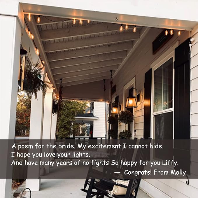DAMAING Outdoor String Lights 200FT Waterproof, Patio String Light - Image 5
