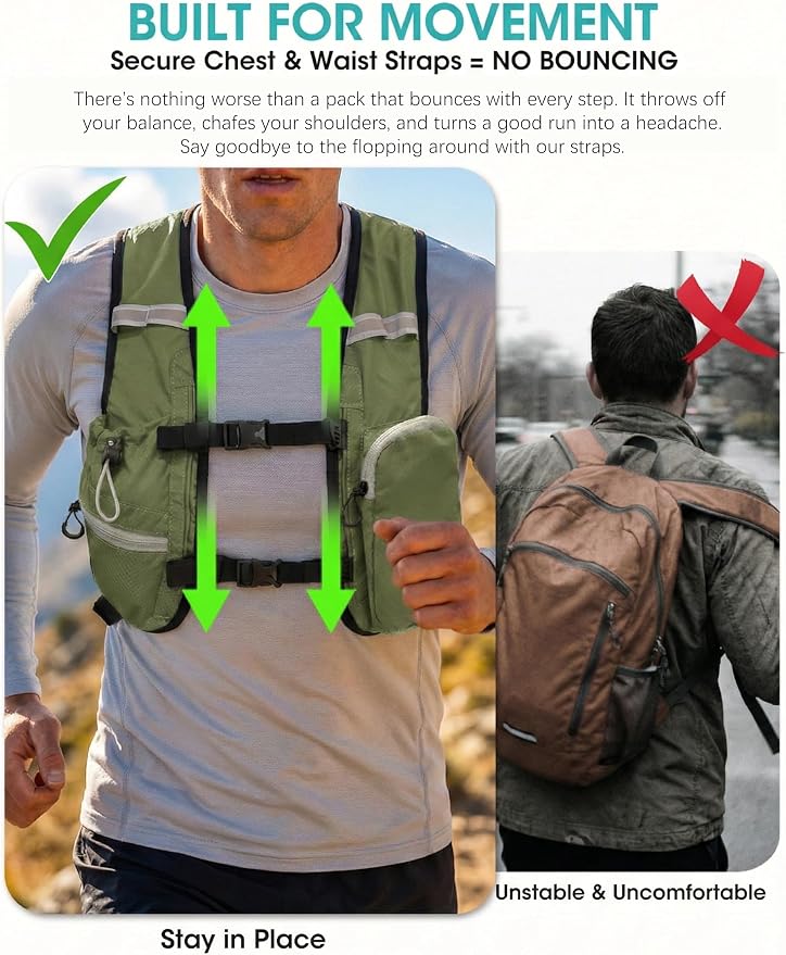 Foldable Small Hiking Backpack - Image 3