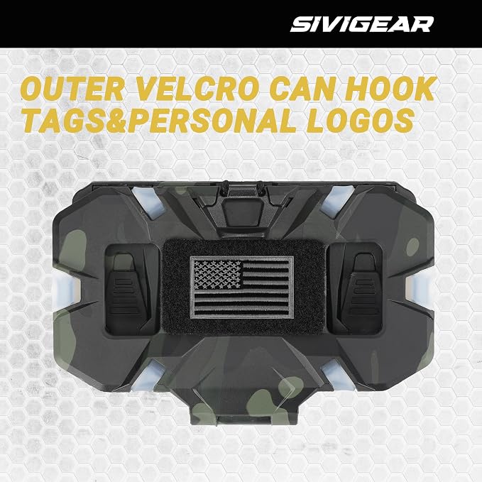 Tactical Molle Phone Holder for Plate Carrier Vest, Quick Release & Adjustable - Image 8