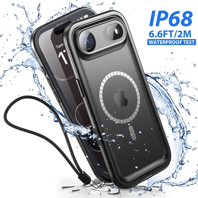 SPORTLINK for iPhone Air Case, IP68 Waterproof Military Protective Full Body - Image 4