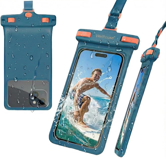 wellhouse Waterproof Phone Pouch, Waterproof Phone Case by wellhouse