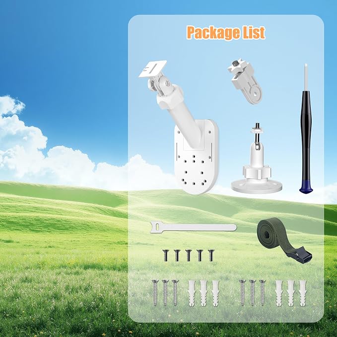 Wall Mount for Cameras and Solar Panels, 2-in-1 Mount Compatible - Image 7